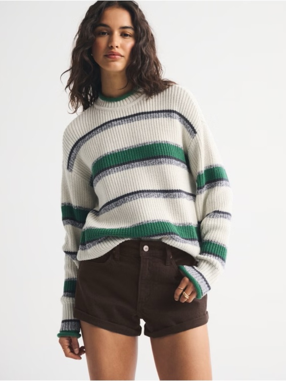 Abercrombie & Fitch 100% Cotton Rollneck Sweater
